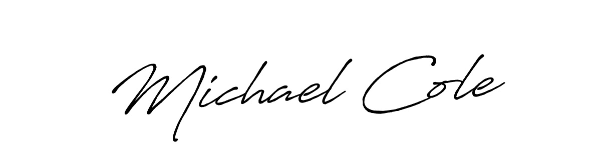 You should practise on your own different ways (Antro_Vectra_Bolder) to write your name (Michael Cole) in signature. don't let someone else do it for you. Michael Cole signature style 7 images and pictures png