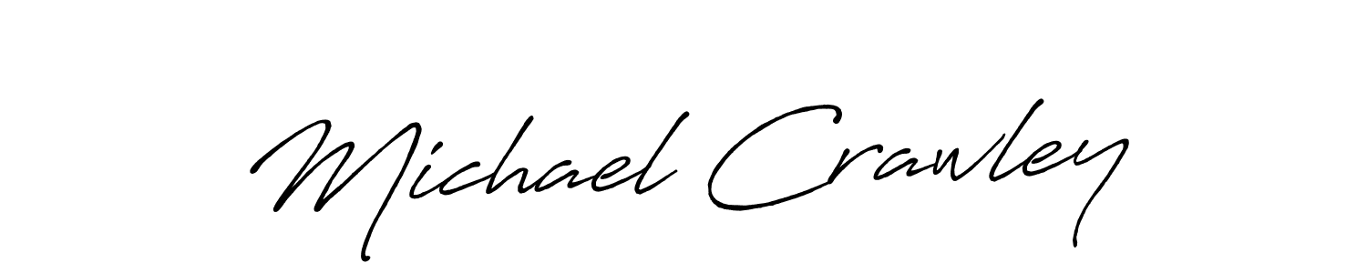 Similarly Antro_Vectra_Bolder is the best handwritten signature design. Signature creator online .You can use it as an online autograph creator for name Michael Crawley. Michael Crawley signature style 7 images and pictures png