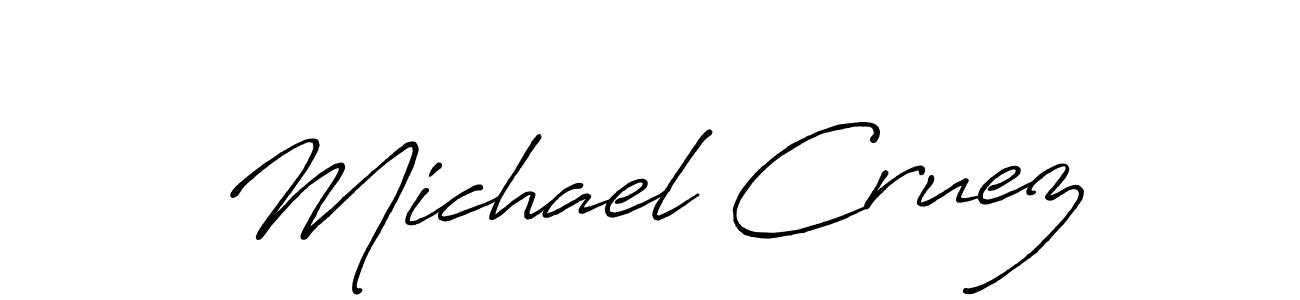 Once you've used our free online signature maker to create your best signature Antro_Vectra_Bolder style, it's time to enjoy all of the benefits that Michael Cruez name signing documents. Michael Cruez signature style 7 images and pictures png