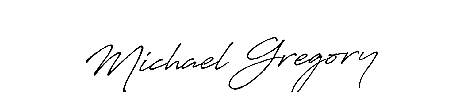 How to make Michael Gregory signature? Antro_Vectra_Bolder is a professional autograph style. Create handwritten signature for Michael Gregory name. Michael Gregory signature style 7 images and pictures png