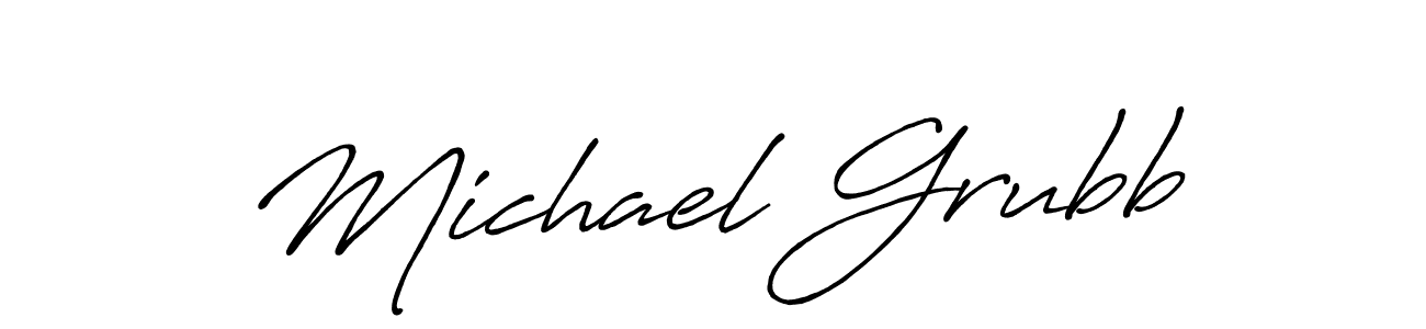 Also we have Michael Grubb name is the best signature style. Create professional handwritten signature collection using Antro_Vectra_Bolder autograph style. Michael Grubb signature style 7 images and pictures png