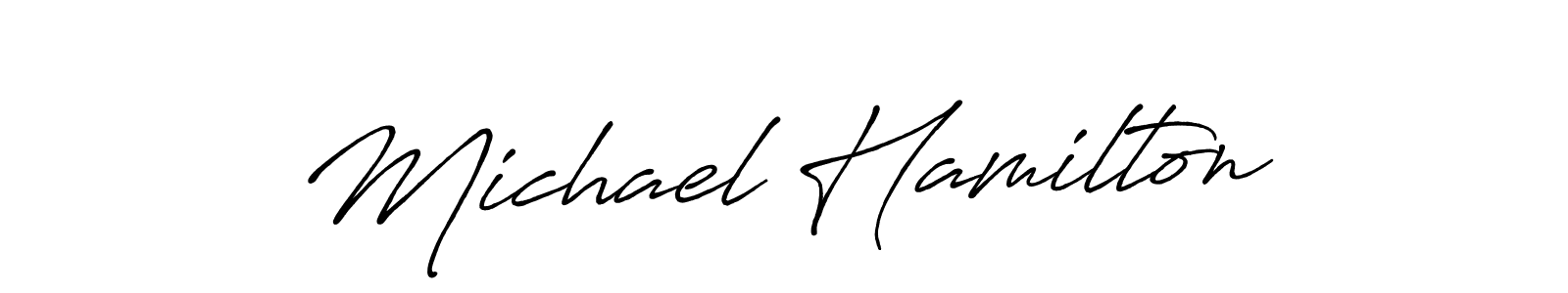 Similarly Antro_Vectra_Bolder is the best handwritten signature design. Signature creator online .You can use it as an online autograph creator for name Michael Hamilton. Michael Hamilton signature style 7 images and pictures png