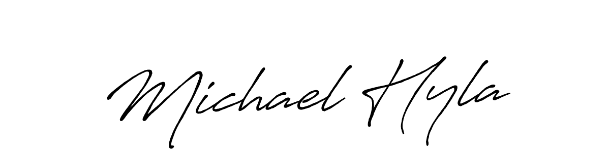 How to Draw Michael Hyla signature style? Antro_Vectra_Bolder is a latest design signature styles for name Michael Hyla. Michael Hyla signature style 7 images and pictures png