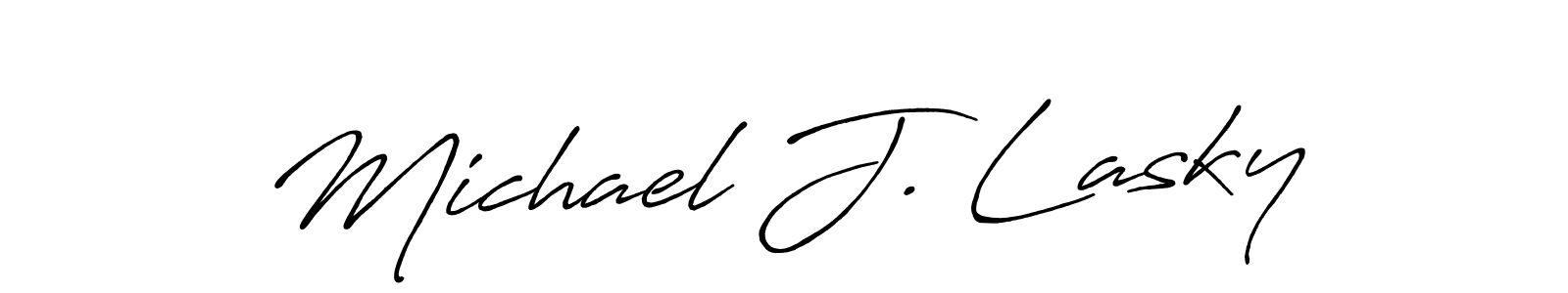 Once you've used our free online signature maker to create your best signature Antro_Vectra_Bolder style, it's time to enjoy all of the benefits that Michael J. Lasky name signing documents. Michael J. Lasky signature style 7 images and pictures png