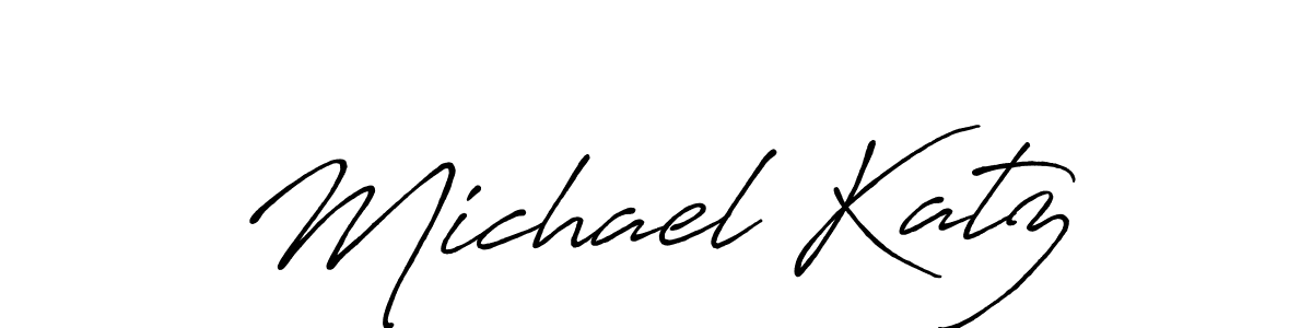 if you are searching for the best signature style for your name Michael Katz. so please give up your signature search. here we have designed multiple signature styles  using Antro_Vectra_Bolder. Michael Katz signature style 7 images and pictures png