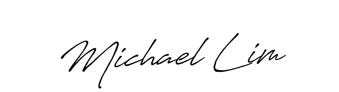 Once you've used our free online signature maker to create your best signature Antro_Vectra_Bolder style, it's time to enjoy all of the benefits that Michael Lim name signing documents. Michael Lim signature style 7 images and pictures png