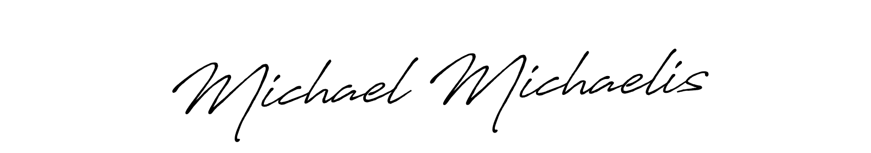 Antro_Vectra_Bolder is a professional signature style that is perfect for those who want to add a touch of class to their signature. It is also a great choice for those who want to make their signature more unique. Get Michael Michaelis name to fancy signature for free. Michael Michaelis signature style 7 images and pictures png