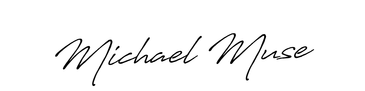 Once you've used our free online signature maker to create your best signature Antro_Vectra_Bolder style, it's time to enjoy all of the benefits that Michael Muse name signing documents. Michael Muse signature style 7 images and pictures png