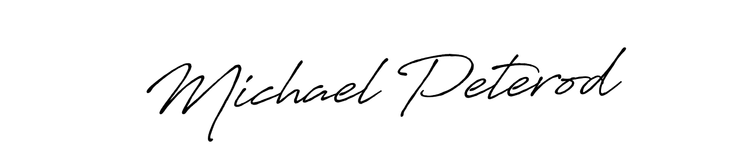 It looks lik you need a new signature style for name Michael Peterod. Design unique handwritten (Antro_Vectra_Bolder) signature with our free signature maker in just a few clicks. Michael Peterod signature style 7 images and pictures png