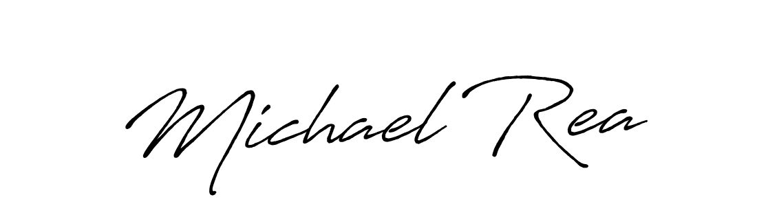 How to make Michael Rea signature? Antro_Vectra_Bolder is a professional autograph style. Create handwritten signature for Michael Rea name. Michael Rea signature style 7 images and pictures png