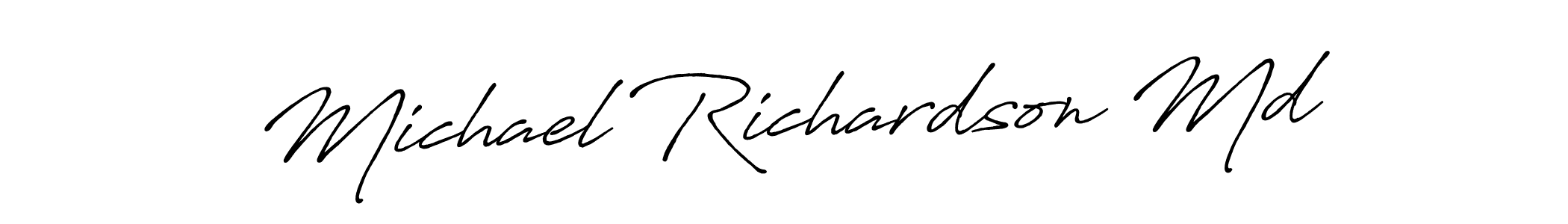 if you are searching for the best signature style for your name Michael Richardson Md. so please give up your signature search. here we have designed multiple signature styles  using Antro_Vectra_Bolder. Michael Richardson Md signature style 7 images and pictures png