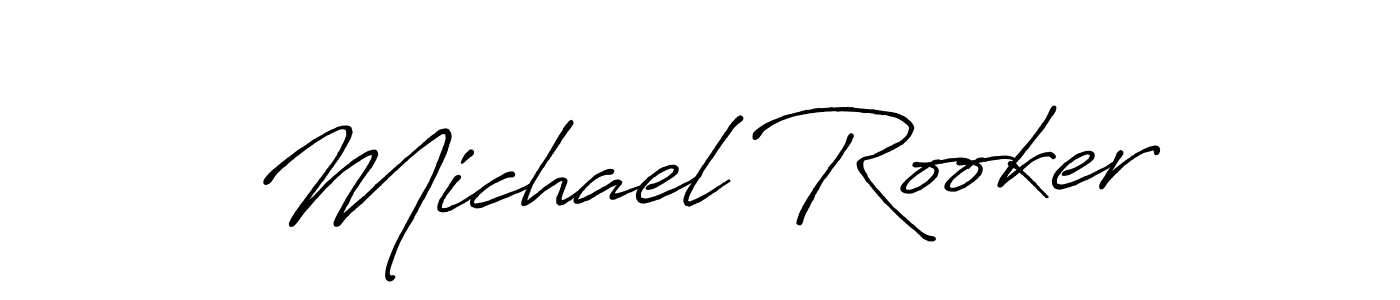 You should practise on your own different ways (Antro_Vectra_Bolder) to write your name (Michael Rooker) in signature. don't let someone else do it for you. Michael Rooker signature style 7 images and pictures png