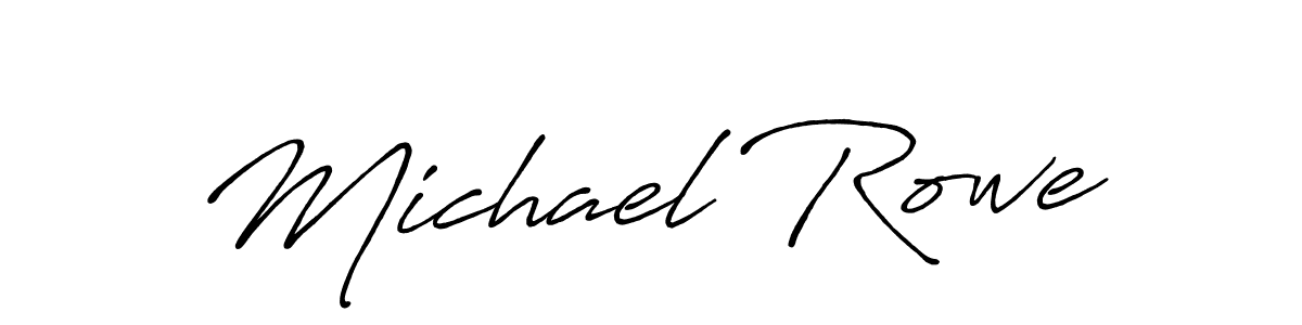 Also You can easily find your signature by using the search form. We will create Michael Rowe name handwritten signature images for you free of cost using Antro_Vectra_Bolder sign style. Michael Rowe signature style 7 images and pictures png