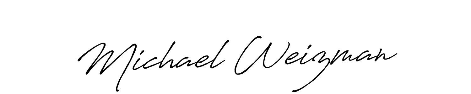 How to make Michael Weizman signature? Antro_Vectra_Bolder is a professional autograph style. Create handwritten signature for Michael Weizman name. Michael Weizman signature style 7 images and pictures png