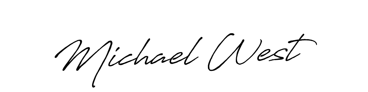 Antro_Vectra_Bolder is a professional signature style that is perfect for those who want to add a touch of class to their signature. It is also a great choice for those who want to make their signature more unique. Get Michael West name to fancy signature for free. Michael West signature style 7 images and pictures png