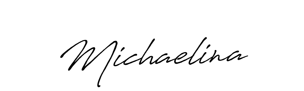 Once you've used our free online signature maker to create your best signature Antro_Vectra_Bolder style, it's time to enjoy all of the benefits that Michaelina name signing documents. Michaelina signature style 7 images and pictures png