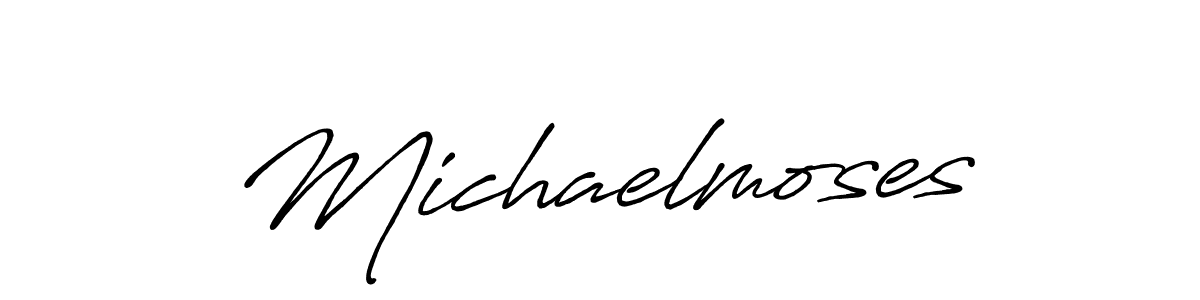 It looks lik you need a new signature style for name Michaelmoses. Design unique handwritten (Antro_Vectra_Bolder) signature with our free signature maker in just a few clicks. Michaelmoses signature style 7 images and pictures png