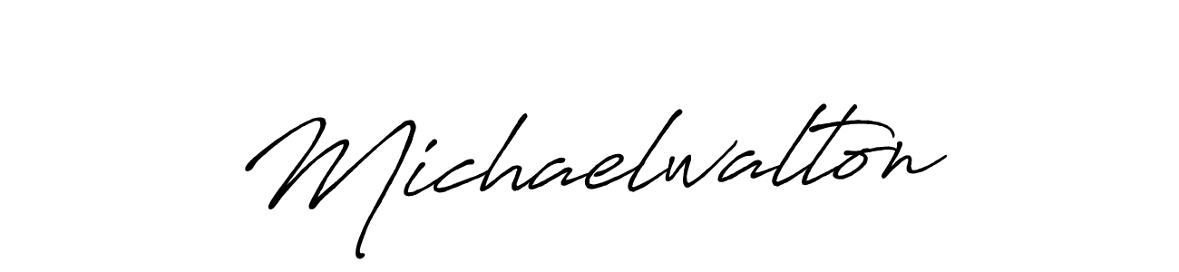 Also You can easily find your signature by using the search form. We will create Michaelwalton name handwritten signature images for you free of cost using Antro_Vectra_Bolder sign style. Michaelwalton signature style 7 images and pictures png