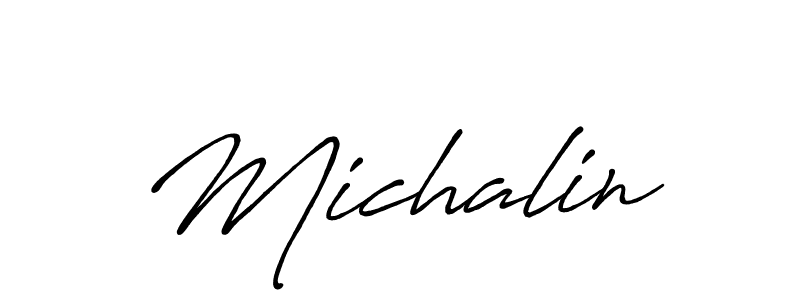 Once you've used our free online signature maker to create your best signature Antro_Vectra_Bolder style, it's time to enjoy all of the benefits that Michalin name signing documents. Michalin signature style 7 images and pictures png