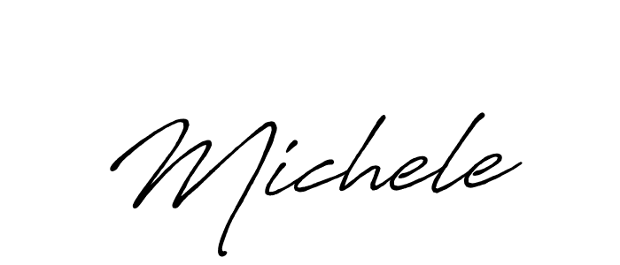 if you are searching for the best signature style for your name Michele. so please give up your signature search. here we have designed multiple signature styles  using Antro_Vectra_Bolder. Michele signature style 7 images and pictures png