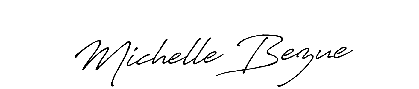Also You can easily find your signature by using the search form. We will create Michelle Bezue name handwritten signature images for you free of cost using Antro_Vectra_Bolder sign style. Michelle Bezue signature style 7 images and pictures png