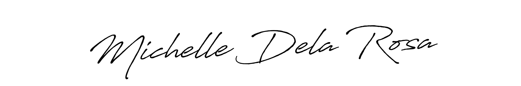 Best and Professional Signature Style for Michelle Dela Rosa. Antro_Vectra_Bolder Best Signature Style Collection. Michelle Dela Rosa signature style 7 images and pictures png