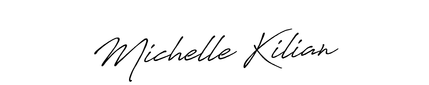 Use a signature maker to create a handwritten signature online. With this signature software, you can design (Antro_Vectra_Bolder) your own signature for name Michelle Kilian. Michelle Kilian signature style 7 images and pictures png