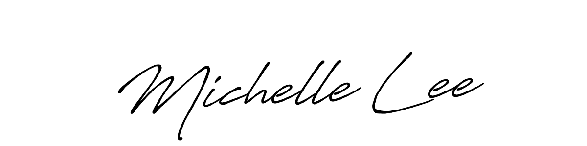 Best and Professional Signature Style for Michelle Lee. Antro_Vectra_Bolder Best Signature Style Collection. Michelle Lee signature style 7 images and pictures png