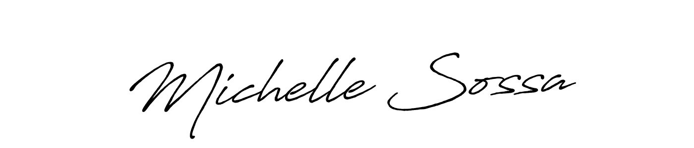 Once you've used our free online signature maker to create your best signature Antro_Vectra_Bolder style, it's time to enjoy all of the benefits that Michelle Sossa name signing documents. Michelle Sossa signature style 7 images and pictures png