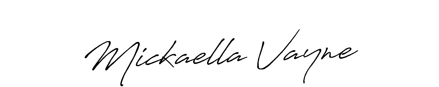This is the best signature style for the Mickaella Vayne name. Also you like these signature font (Antro_Vectra_Bolder). Mix name signature. Mickaella Vayne signature style 7 images and pictures png