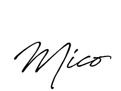 Make a beautiful signature design for name Mico. Use this online signature maker to create a handwritten signature for free. Mico signature style 7 images and pictures png