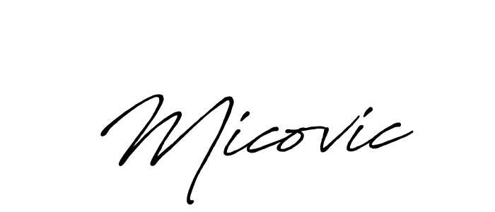You should practise on your own different ways (Antro_Vectra_Bolder) to write your name (Micovic) in signature. don't let someone else do it for you. Micovic signature style 7 images and pictures png