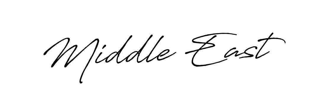 Similarly Antro_Vectra_Bolder is the best handwritten signature design. Signature creator online .You can use it as an online autograph creator for name Middle East. Middle East signature style 7 images and pictures png