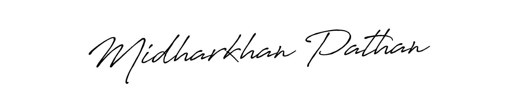 Make a short Midharkhan Pathan signature style. Manage your documents anywhere anytime using Antro_Vectra_Bolder. Create and add eSignatures, submit forms, share and send files easily. Midharkhan Pathan signature style 7 images and pictures png