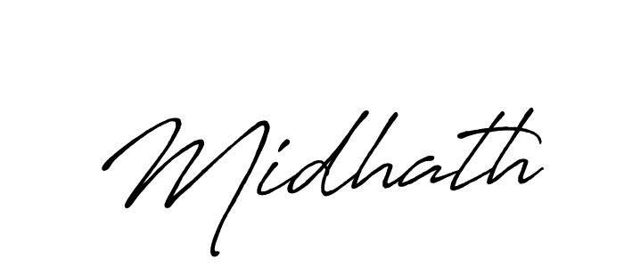 Once you've used our free online signature maker to create your best signature Antro_Vectra_Bolder style, it's time to enjoy all of the benefits that Midhath name signing documents. Midhath signature style 7 images and pictures png