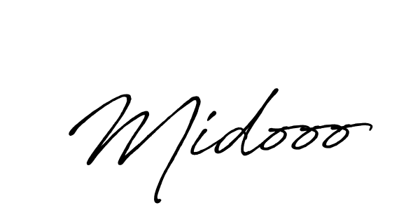 Also we have Midooo name is the best signature style. Create professional handwritten signature collection using Antro_Vectra_Bolder autograph style. Midooo signature style 7 images and pictures png