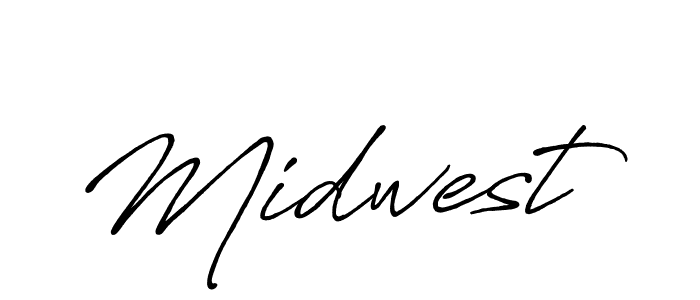 Make a beautiful signature design for name Midwest. With this signature (Antro_Vectra_Bolder) style, you can create a handwritten signature for free. Midwest signature style 7 images and pictures png