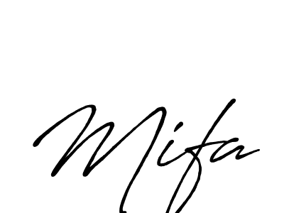 Also You can easily find your signature by using the search form. We will create Mifa name handwritten signature images for you free of cost using Antro_Vectra_Bolder sign style. Mifa signature style 7 images and pictures png