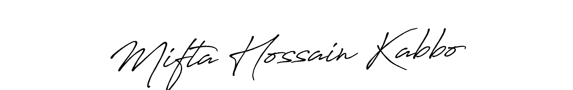 How to Draw Mifta Hossain Kabbo signature style? Antro_Vectra_Bolder is a latest design signature styles for name Mifta Hossain Kabbo. Mifta Hossain Kabbo signature style 7 images and pictures png