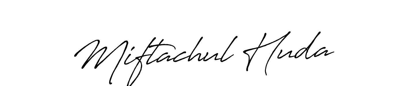 Also You can easily find your signature by using the search form. We will create Miftachul Huda name handwritten signature images for you free of cost using Antro_Vectra_Bolder sign style. Miftachul Huda signature style 7 images and pictures png
