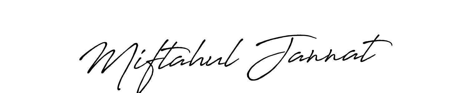 Make a beautiful signature design for name Miftahul Jannat. Use this online signature maker to create a handwritten signature for free. Miftahul Jannat signature style 7 images and pictures png