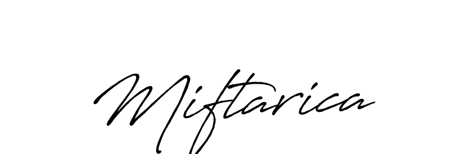 Similarly Antro_Vectra_Bolder is the best handwritten signature design. Signature creator online .You can use it as an online autograph creator for name Miftarica. Miftarica signature style 7 images and pictures png