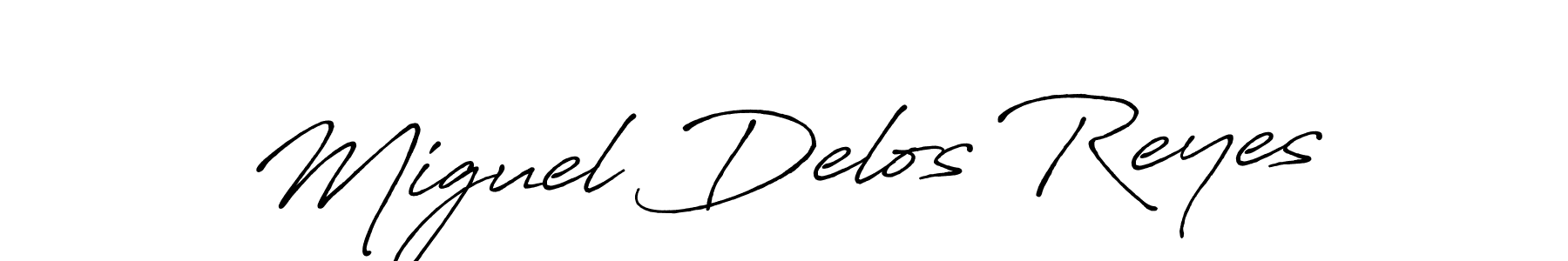 The best way (Antro_Vectra_Bolder) to make a short signature is to pick only two or three words in your name. The name Miguel Delos Reyes include a total of six letters. For converting this name. Miguel Delos Reyes signature style 7 images and pictures png