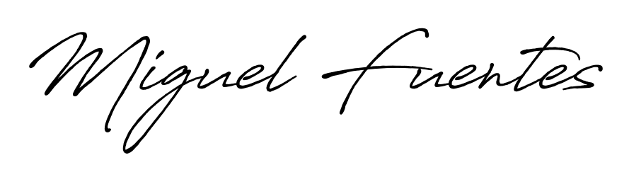 Give your name Miguel Fuentes an exquisite flair with the Antro_Vectra_Bolder script font. Ideal for contracts, resumes, and formal letterheads. Miguel Fuentes signature style 7 images and pictures png