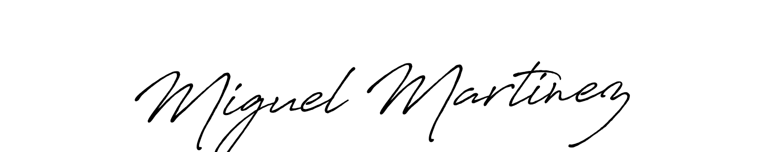 Antro_Vectra_Bolder is a professional signature style that is perfect for those who want to add a touch of class to their signature. It is also a great choice for those who want to make their signature more unique. Get Miguel Martinez name to fancy signature for free. Miguel Martinez signature style 7 images and pictures png