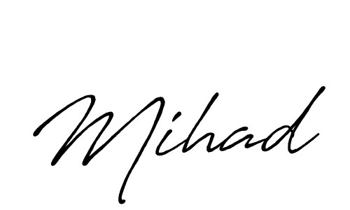 You can use this online signature creator to create a handwritten signature for the name Mihad. This is the best online autograph maker. Mihad signature style 7 images and pictures png