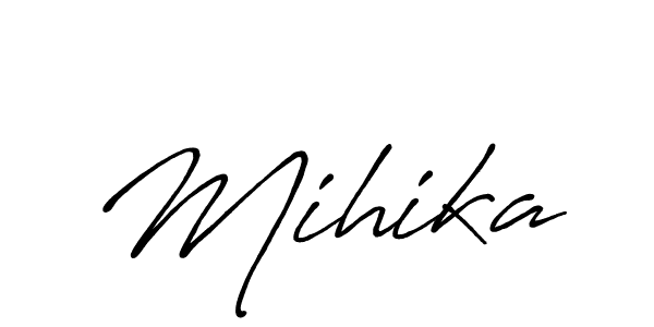 Also You can easily find your signature by using the search form. We will create Mihika name handwritten signature images for you free of cost using Antro_Vectra_Bolder sign style. Mihika signature style 7 images and pictures png