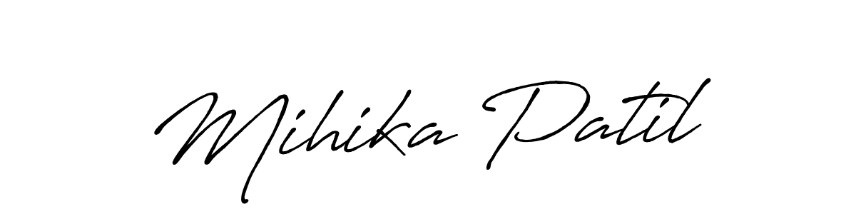 Best and Professional Signature Style for Mihika Patil. Antro_Vectra_Bolder Best Signature Style Collection. Mihika Patil signature style 7 images and pictures png