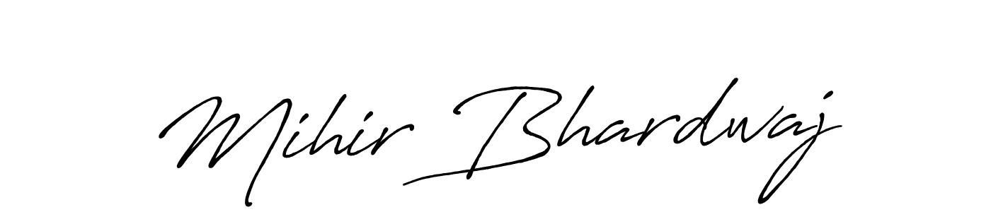 Best and Professional Signature Style for Mihir Bhardwaj. Antro_Vectra_Bolder Best Signature Style Collection. Mihir Bhardwaj signature style 7 images and pictures png