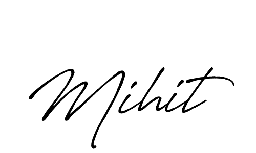 Once you've used our free online signature maker to create your best signature Antro_Vectra_Bolder style, it's time to enjoy all of the benefits that Mihit name signing documents. Mihit signature style 7 images and pictures png